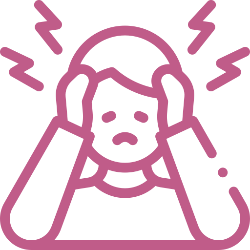 Person visibly upset